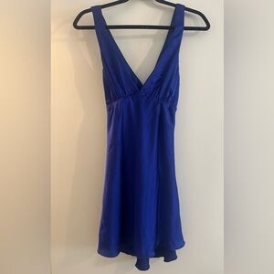 Lucy in the Sky Royal Blue Mini Dress